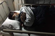 47일 단식 실신한 송경동 시인, 다행히 의료 처치 받기로