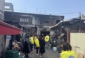 인천 동구 송림동 만물상 화재…이재민 “보험도 안 들었는데, 구호물품도 없어”