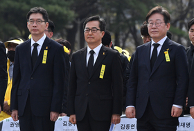 민주 본경선 3인 “대통령실 이전으로 ‘행정수도 세종’”…축소는 2金만