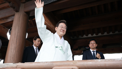 이재명 “자긍심의 땅 전북…함께 사는 세상 만들자”