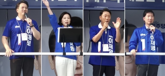 민주, 동탄 집중유세에 ‘이준석 저격수’ 대거 등판
