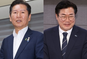 與 당권 주자 정청래·박찬대, 주말 본격 레이스 돌입