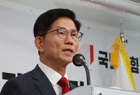 김문수, 국힘 대표 출마선언…“이재명 정권 폭주 막을 것”