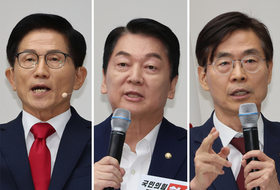 국민의힘 비전 경쟁···국민의힘 당대표 후보자 ‘5人 5色’ 비전 제시