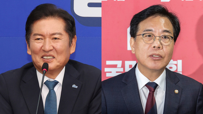정청래 “국힘 해산 못할 것 없어, 악수는 사람과”…송언석 “소인배”