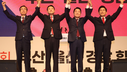 국힘 당대표 후보들 연일 난타전...“당 파멸로 이끌 것” 비판