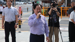 남양주시, 퇴계원초 통학로 37억 들여 확장공사 완료