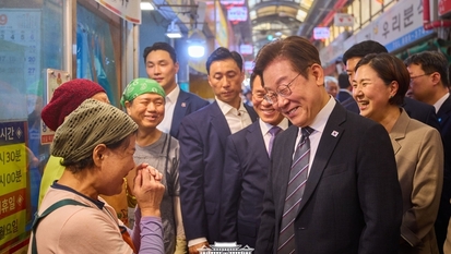 “고생 많으시죠”…李대통령, 인천 용현시장 ‘깜짝’ 방문해 현장 목소리 청취