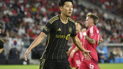 LAFC 손흥민, 정산빈과 '코리안 더비'에서 멀티골…4G 연속 득점