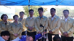 행안위 국정자원 화재 현장 방문···與野, ‘네 탓’ 공방