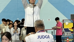 [제106회 전국체전] 경기도청 장형호, 핀수영 표면 200m에서 동생 제치고 金
