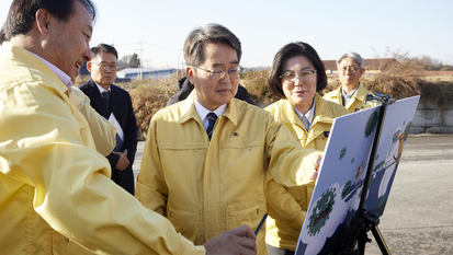 김동연 지사, 윤종군 의원·김보라 시장과 ‘안성 발전 한뜻으로’