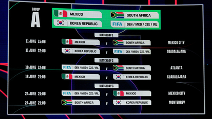 [북중미 월드컵] 죽음의 조 피한 홍명보호 경기, 한국시간 오전 10~11시 킥오프