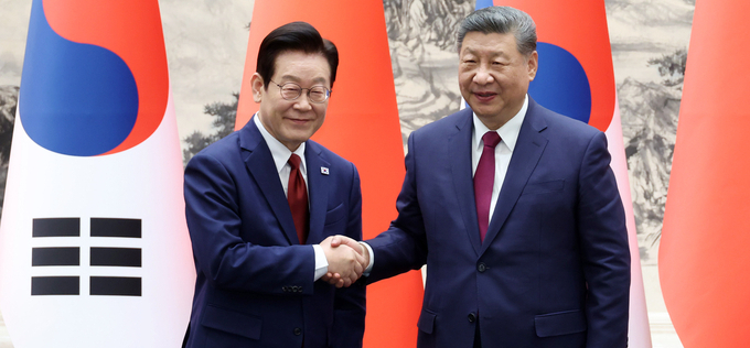 李 대통령 “한반도 평화 대안 함께 모색” 시 주석 “평화 발전 위해 긍정적인 에너지”