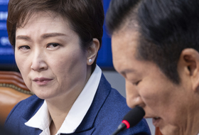 與 지도부, ‘조국혁신당 합당’ 놓고 최고위서 공개 격돌