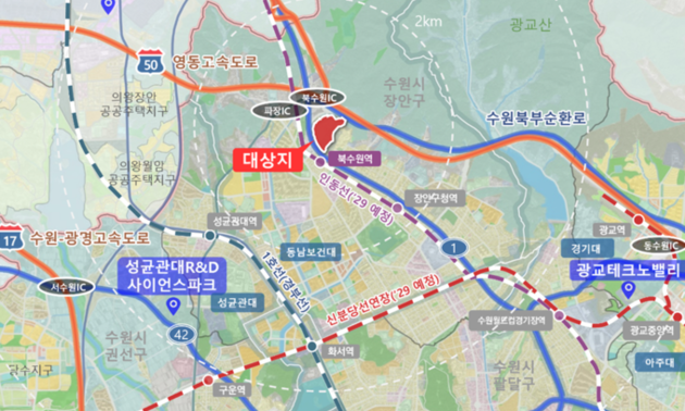 첫발 뗀 ‘북수원 테크노밸리’…사업 동의안, 상임위 문턱 넘어