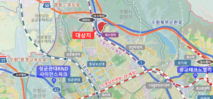 첫발 뗀 ‘북수원 테크노밸리’…사업 동의안, 상임위 문턱 넘어