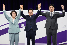 [與 경기지사 후보 합동토론회] 한준호·추미애·김동연, GTX·K-컬처밸리 등 경기도 정책 사업 놓고 격돌