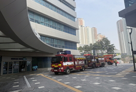 경기도청 24층 구내식당 화재… 인명 피해 없이 진화