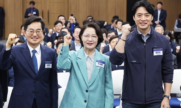 與 경기지사 후보 본경선 돌입…"표심 경쟁"