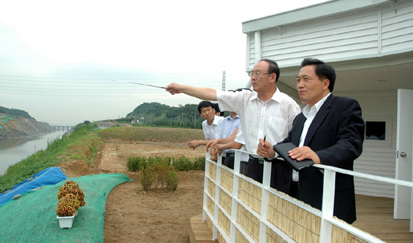 굴포천현장방문.