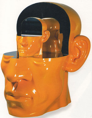 부자상 / Stainless, 브론즈위에 컬러링 / 180x160x154cm / 2004