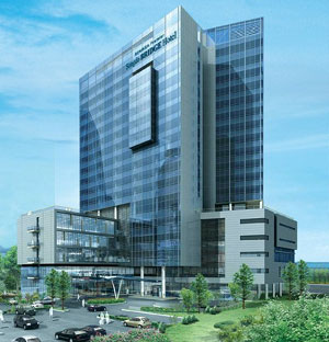 송도 ‘브릿지’호텔 조감도.