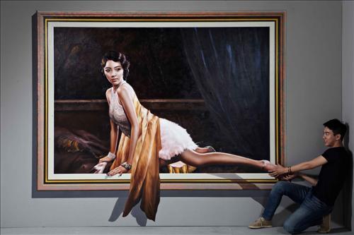 손담비를 소재로 삼은 작품 <<앙가주망컴퍼니 제공>>