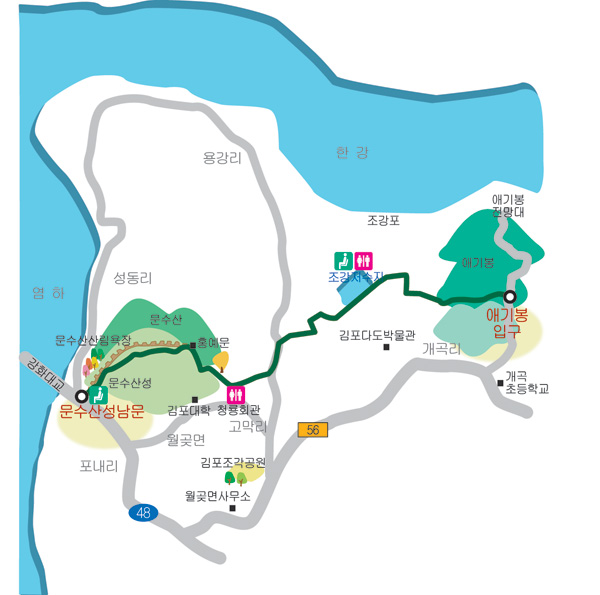 평화누리길 2코스