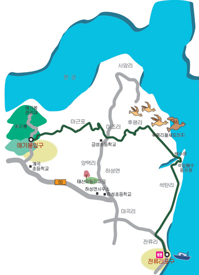 평화누리길 3코스