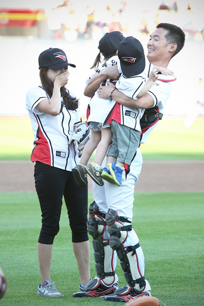 도경원 중사 가족.