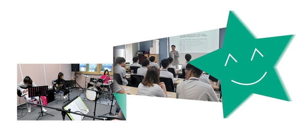 (왼쪽 사진) 서호초 마을학교. (오른쪽 사진)수원형 도제학교.
