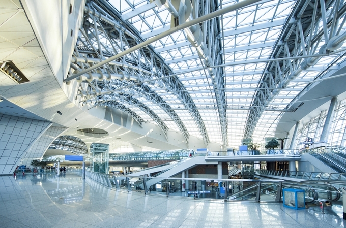 여행객들의 발길이 끊긴 인천공항 전경 / 사진=허니문리조트 제공