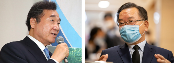 이낙연 의원. 김부겸 전 의원 (사진=연합뉴스)