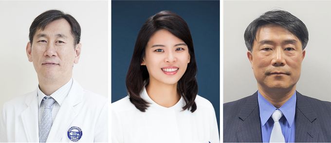 (왼쪽부터) 이주호 교수, 오수연 교수, 곽규범 교수 
