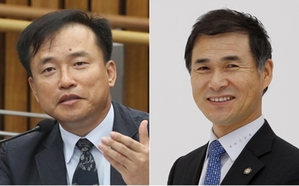  김종철 연세대 법학전문대학원 교수(왼쪽), 장성근 전 경기중앙변호사회 회장. (사진=연합뉴스) 