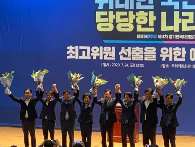 염태영 수원시장이 더불어민주당 최고위원 선거 예비경선을 통과해 본선에 진출했다.(사진=염태영 수원시장 sns 캡쳐)