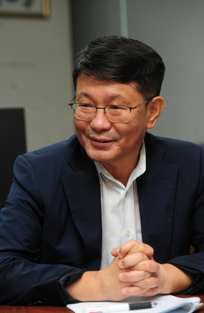 박준 한국무역협회 경기남부지역본부장. (사진=조병석 기자)