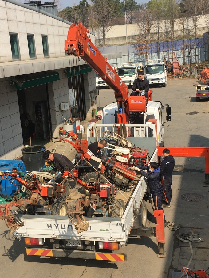 남양주시는 7월 말까지 추진했던 농업기계 임대료 인하기간을 오는 12월 말까지 연장한다. /남양주시 제공