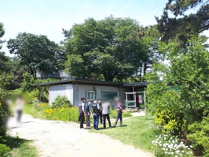 경기도 특사경 현장 단속 모습 (사진=경기도 제공)