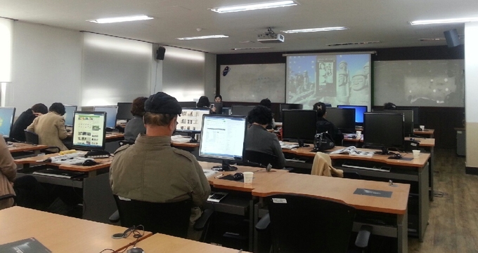 처인구에서 진행하고 있는 시민정보화교육 장면 (사진=용인시 제공)