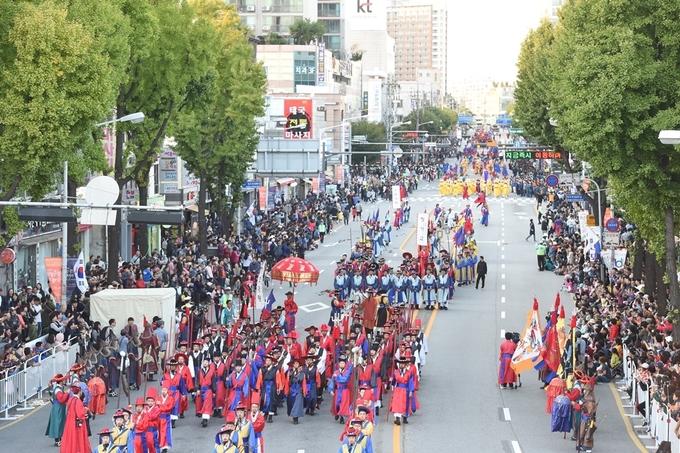 정조대왕 능행차 사진 (사진 = 경기도 제공)