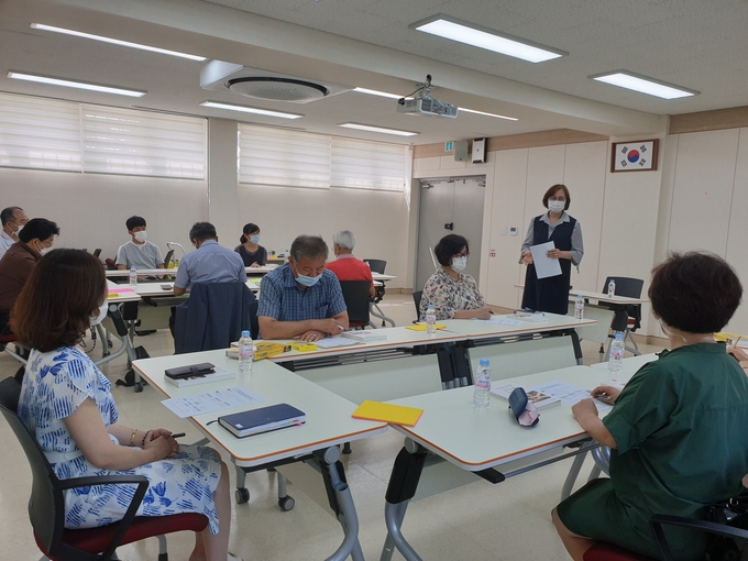 안성마을교육과정협의회 모습. (사진=안성교육지원청 제공)