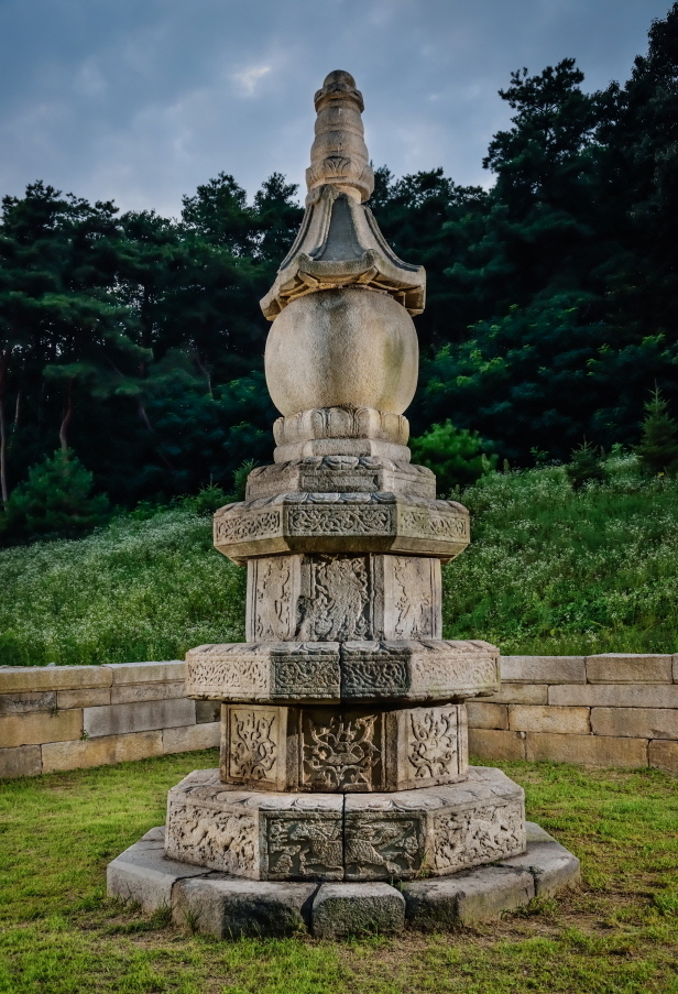 회암사지 부도탑 전체 모습 / 양주시 제공