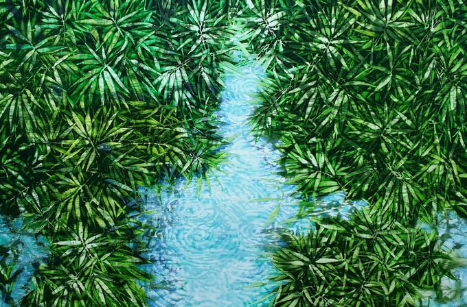비 그친 여름, 2019, oil on canvas, 97x145.5cm <strong>(사진=아트센터 화이트블럭 제공)</strong>