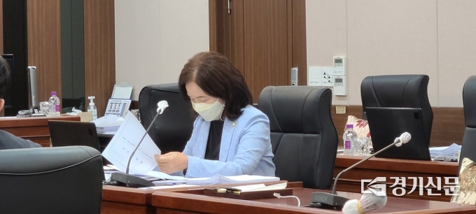 포천시의회 박혜옥 의원 / 문석완 기자