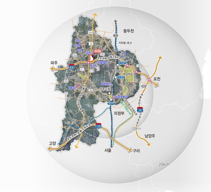 양주 은남일반산업단지 조감도 / 양주시 제공