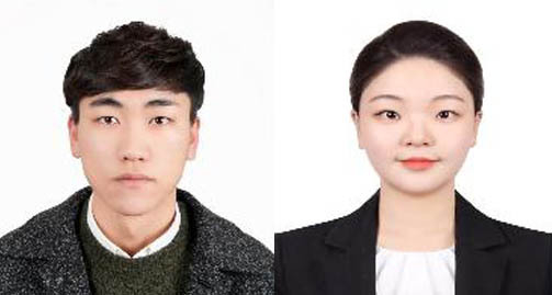 왼쪽부터 순천향대 경찰행정학과 졸업생 박성진(13학번) 씨와 김정현(15학번) 씨. (사진=순천향대 제공)