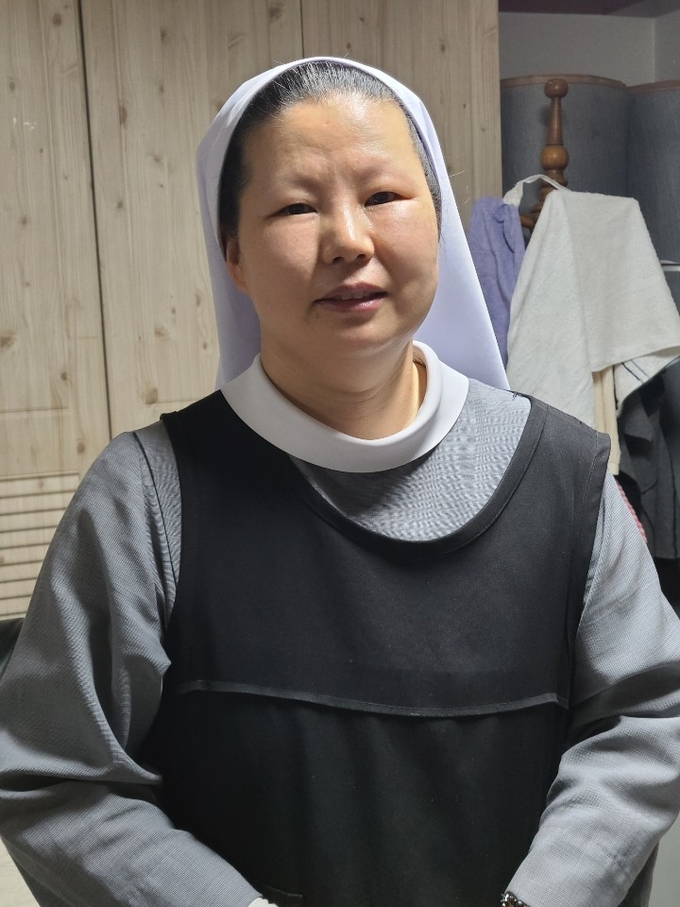 인천 꽃동네회관 관장을 맡고 있는 이태은 야고보 수녀 (사진=김웅기 기자)