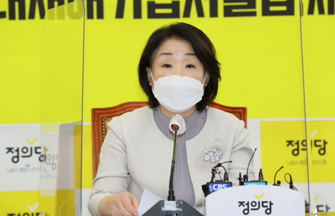 심상정 대표. 사진 =연합뉴스 